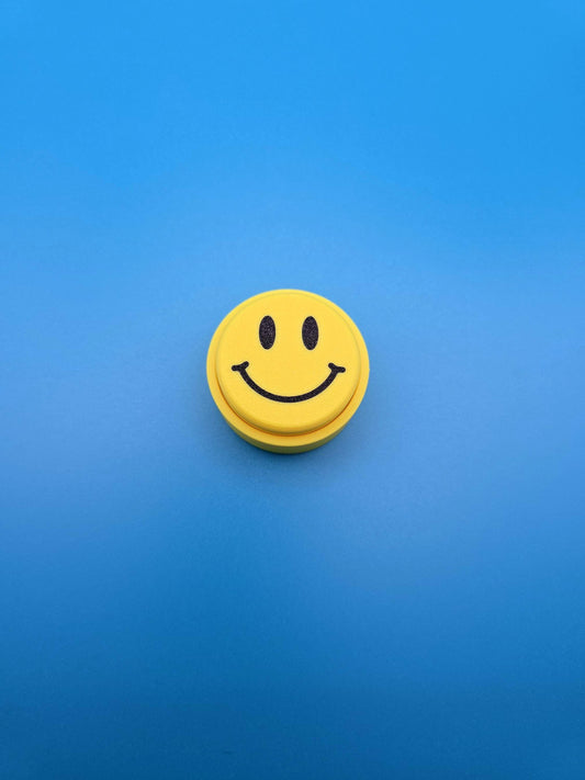 Happy face fidget clicky / fidget toy /stress toy