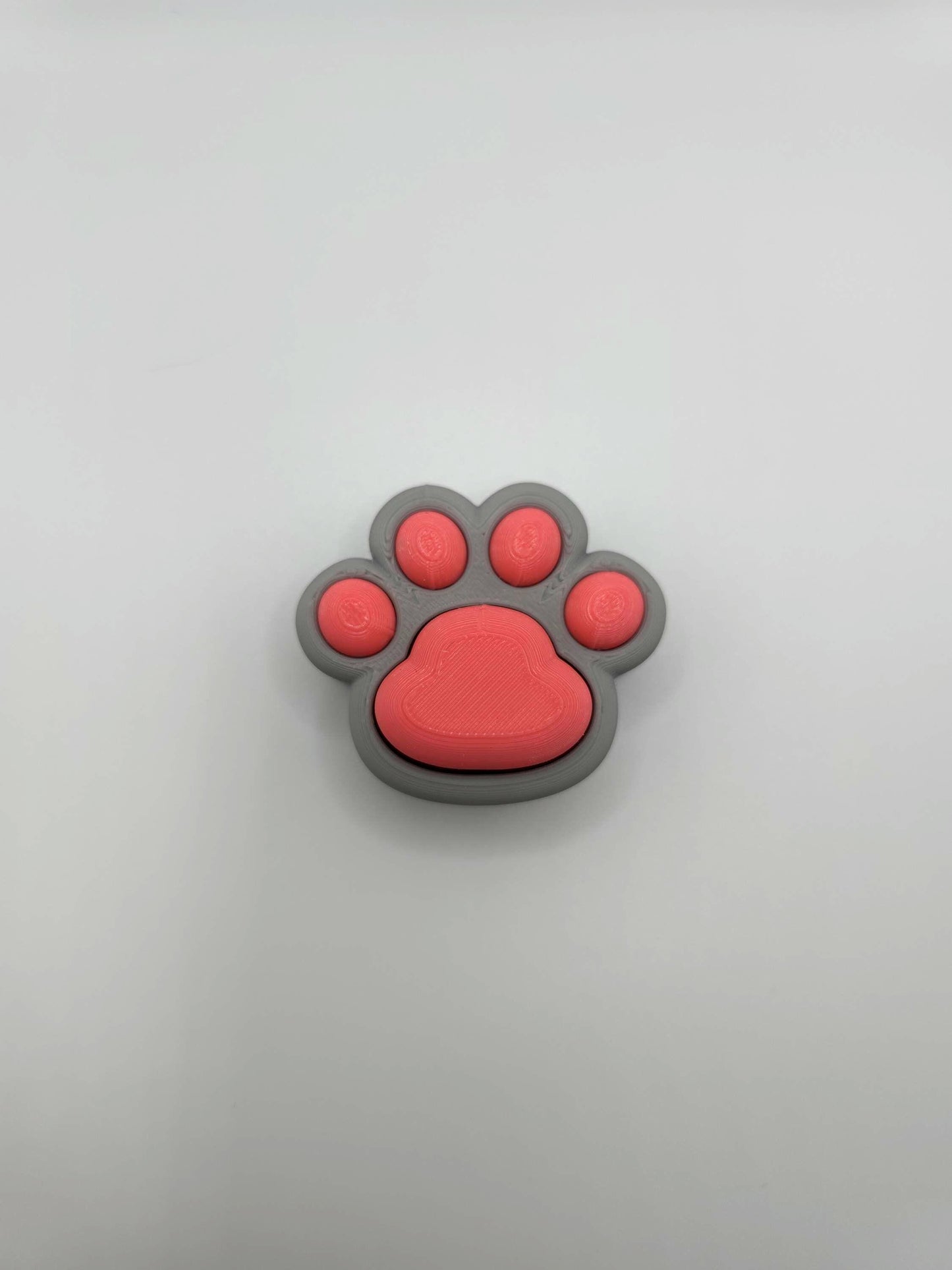 Super cute cat paw fidget clicky / fidget toy /stress toy