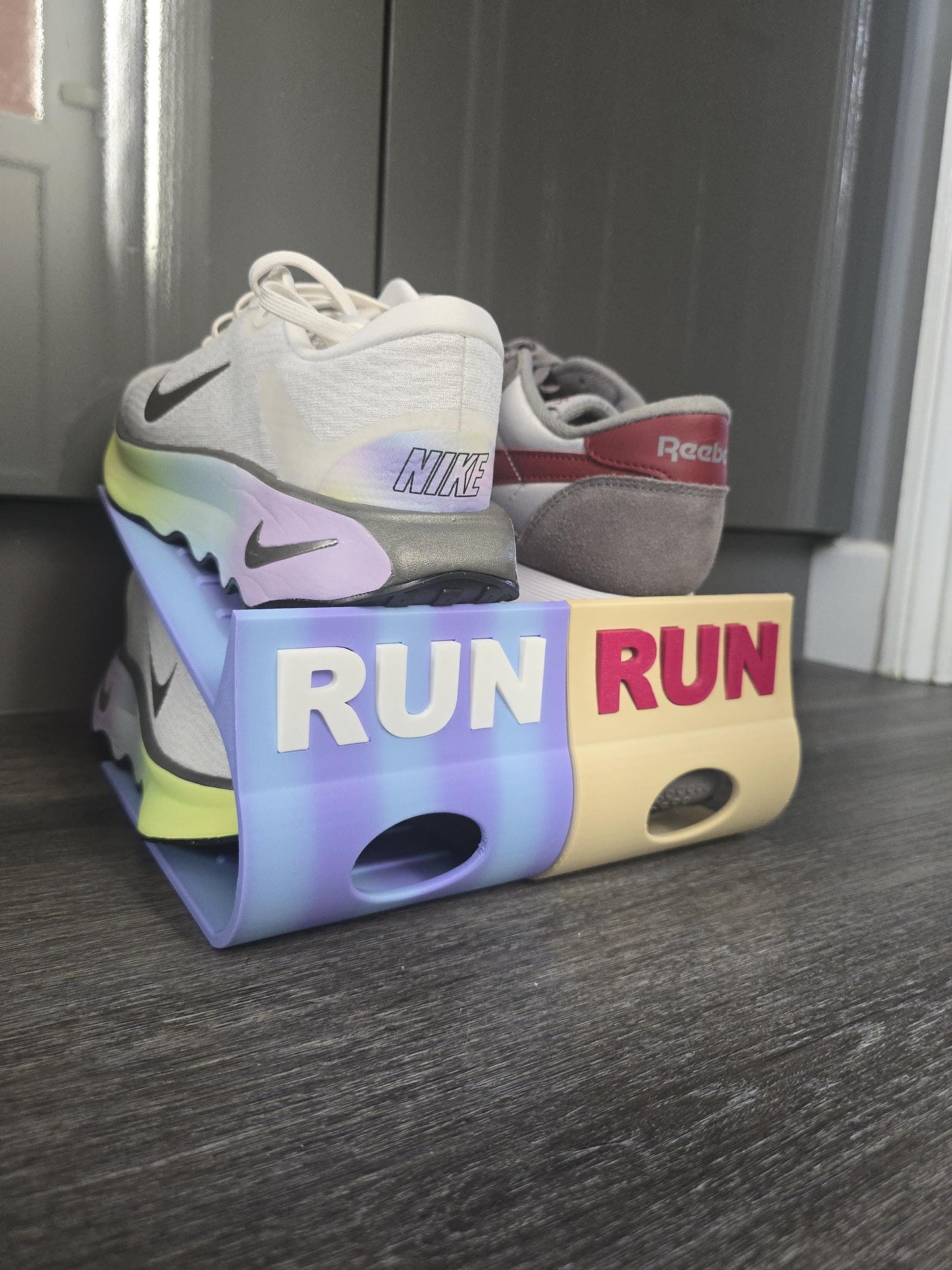 Trainer Organiser / Display stand | Shoe Organiser | Custom Colours and personalisble