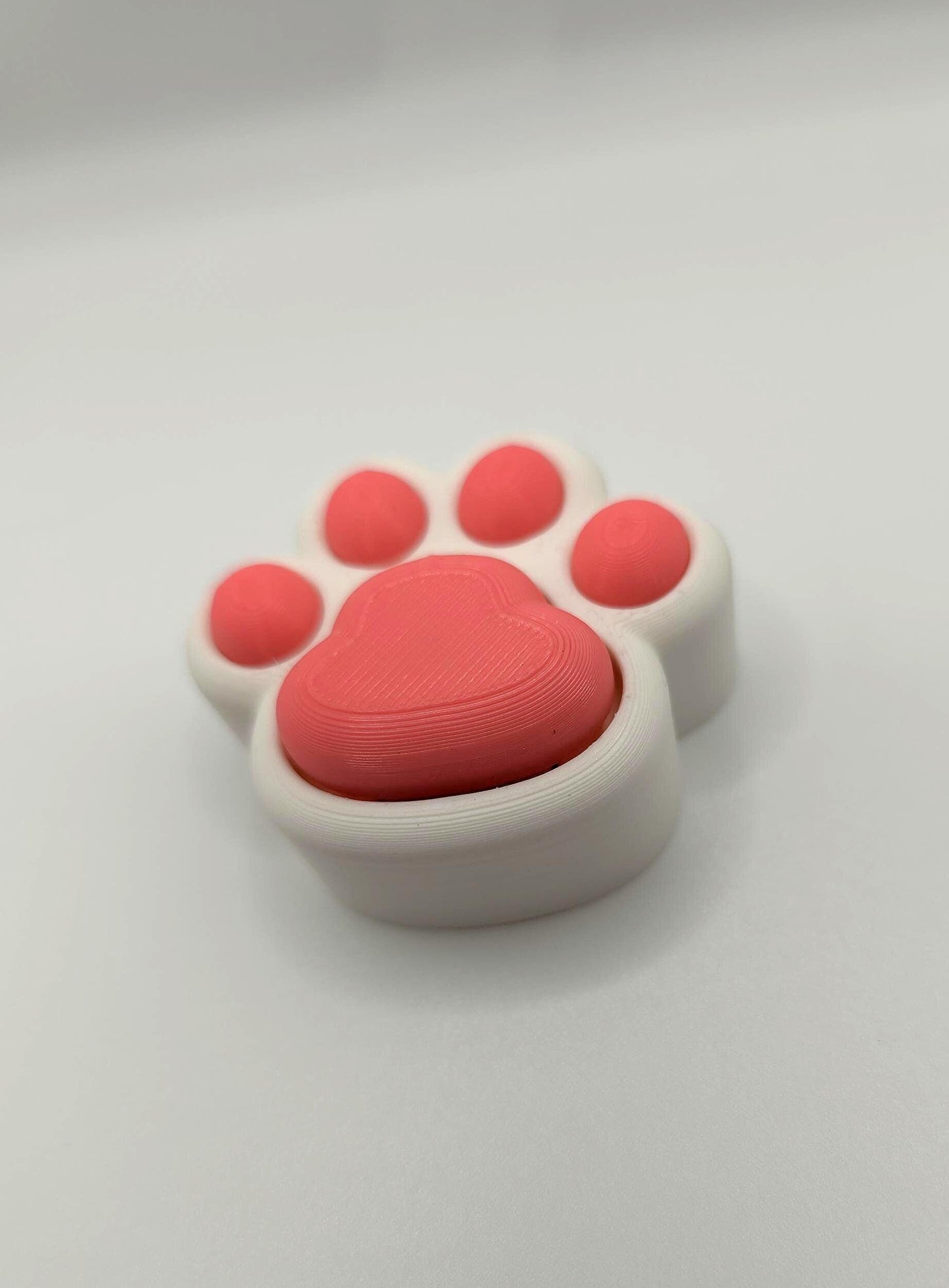 Super cute cat paw fidget clicky / fidget toy /stress toy