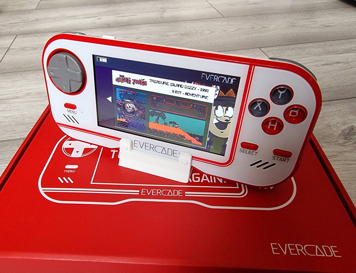 Evercade stand - Evercade display unit - gaming display