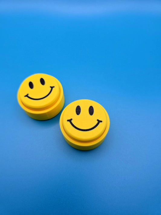 Happy face fidget clicky / fidget toy /stress toy