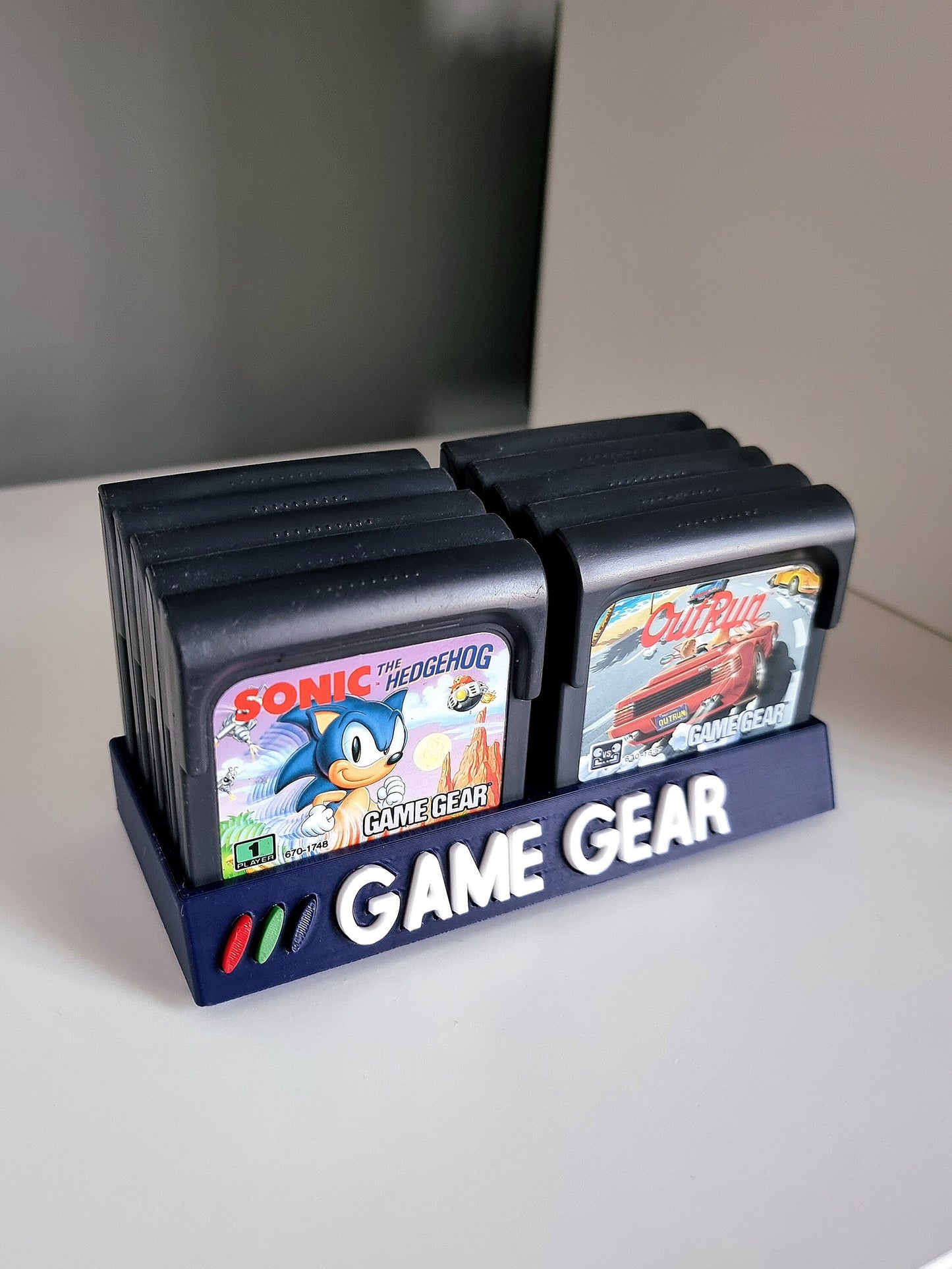 Sega Game Gear cartridge holder / cartridge stand