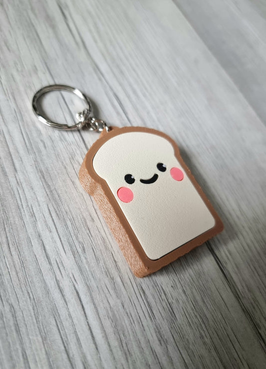 Cute Bread Keyring / keychain / bread keyring / cute keyring